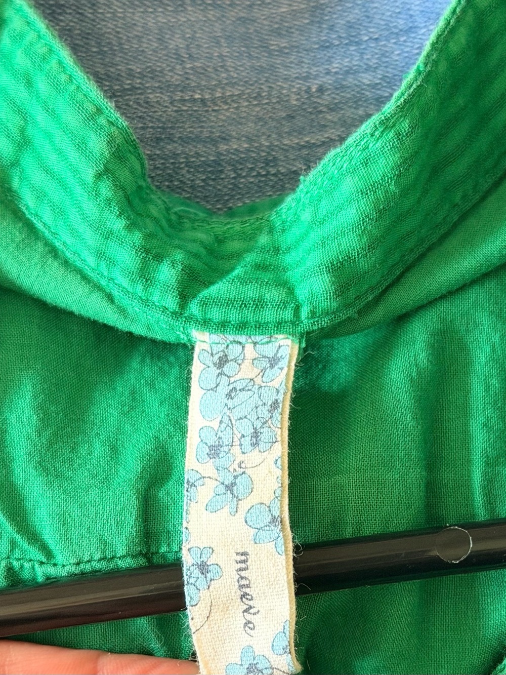 Emerald Green Maeve Anthropologie Midi Dress With Pockets Small - Picture 4 of 4